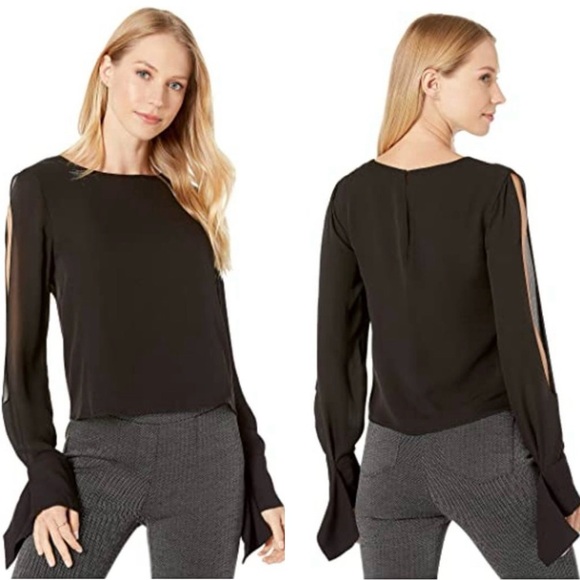 NWT Ramy Brook M Addy Silk Blouse - Picture 1 of 7